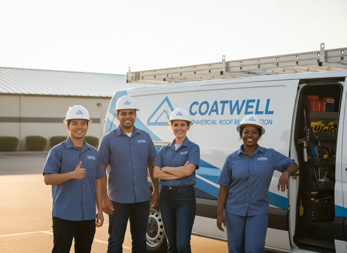Commercial roof coating company in Hiwasse, AR